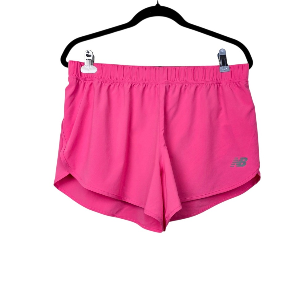 New Balance Womens Pink Sporty Running Shorts Size M NWT